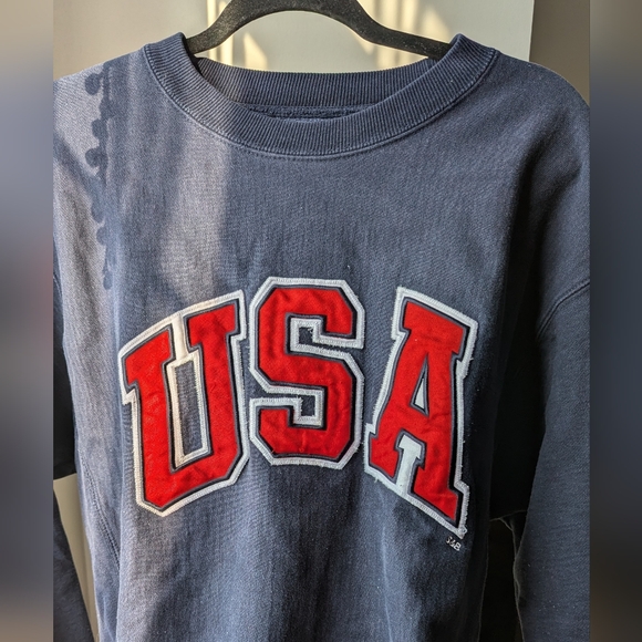 UO Vintage USA Pullover Sweater - Picture 3 of 7